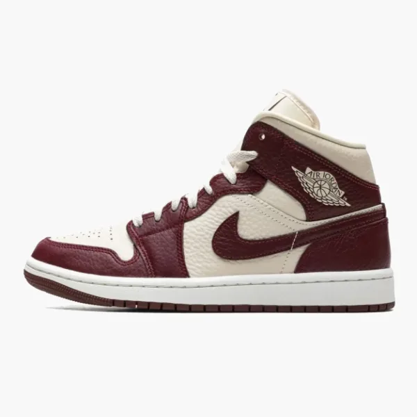 Air Jordan 1 WMNS Split Cherrywood Red