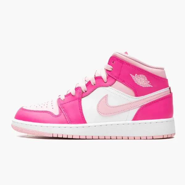 Air Jordan 1 Mid GS Fierce Pink