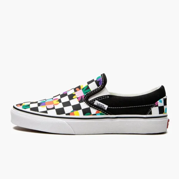 Vans Classic Slip-on Floral Checkerboard