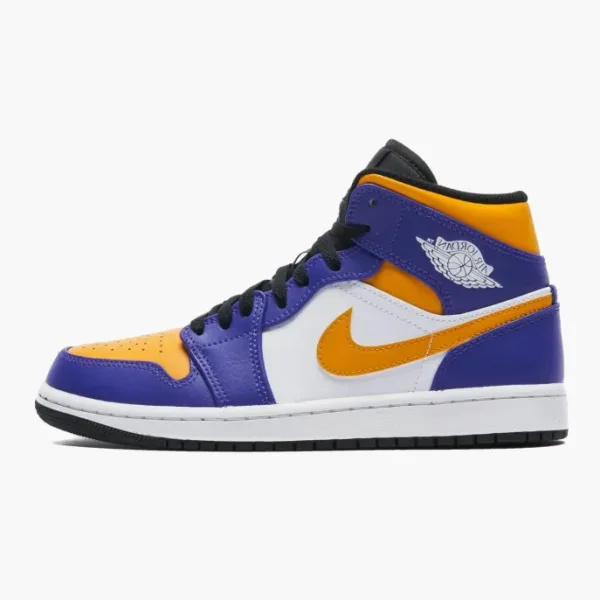 Air Jordan 1 Mid Lakers 2022