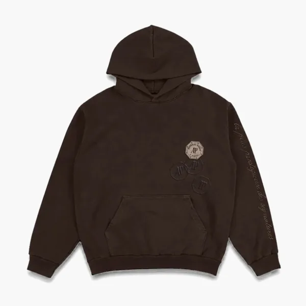 Travis Scott x Audemars Piguet Emblem Hoodie Dark Brown