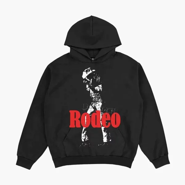Cactus Jack by Travis Scott Rodeo Hoodie Black