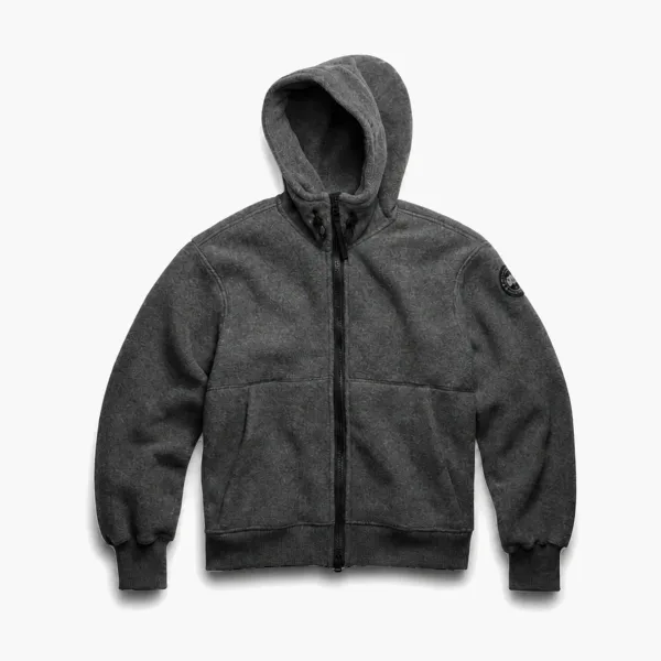 Canada Goose Chilliwack Fleece Bomber Black Label Quarry Grey