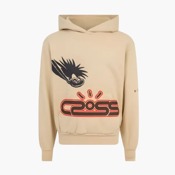 Cactus Jack by Travis Scott Motor Sport Hoodie Khaki