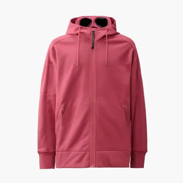 С.P. Company Zipped Hoodie Red