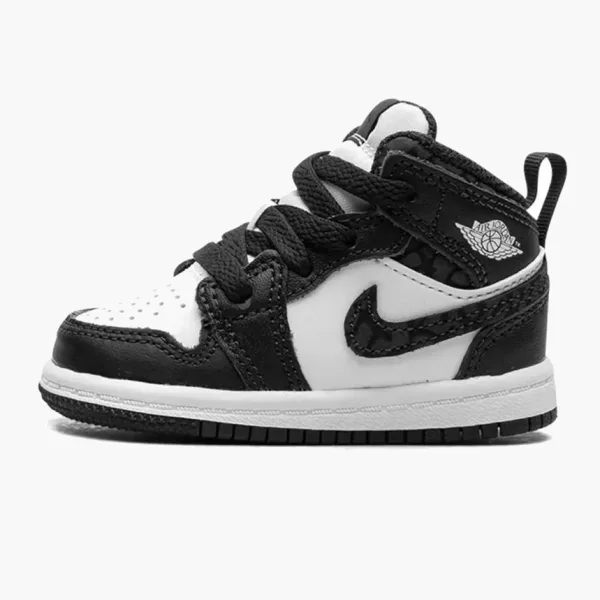 Air Jordan 1 Mid TD Panda Elephant