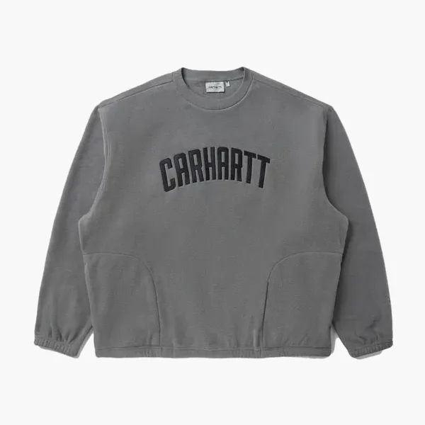 Carhartt WIP Arch Logo Sweatshirt Grey