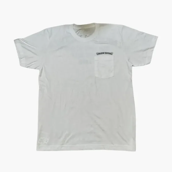 Chrome Hearts x Rolling Stones Logo T-Shirt White