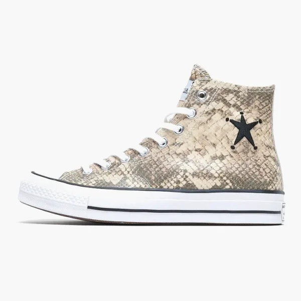 Stussy x Converse Chuck 70 High Snakeskin