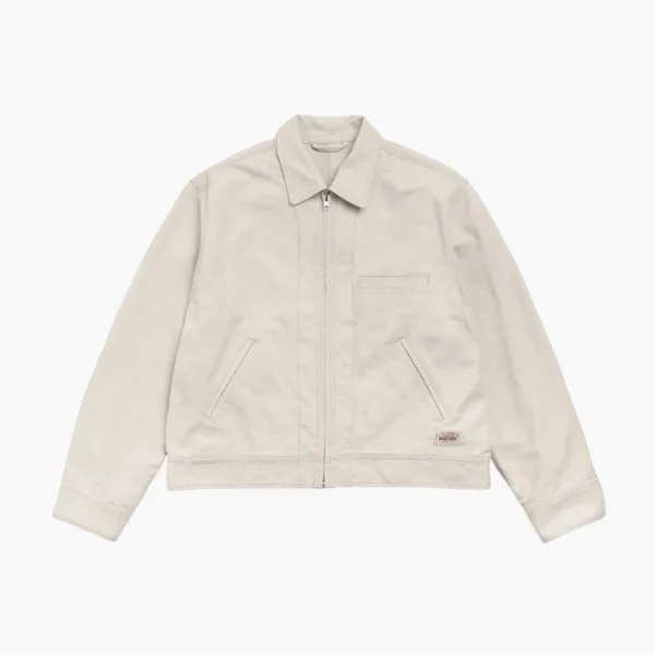Stussy Work Collared Jacket Stone