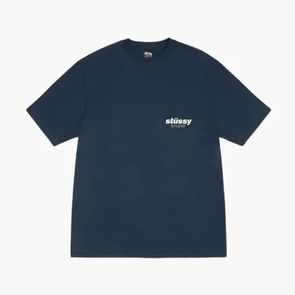 Stussy Rollers Tee Navy
