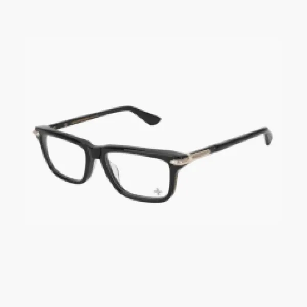 Chrome Hearts Little Dinger Glasses Black/Gold