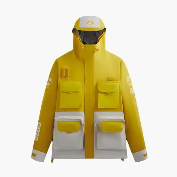 KITH X Columbia Wind Anorak Gold Leaf