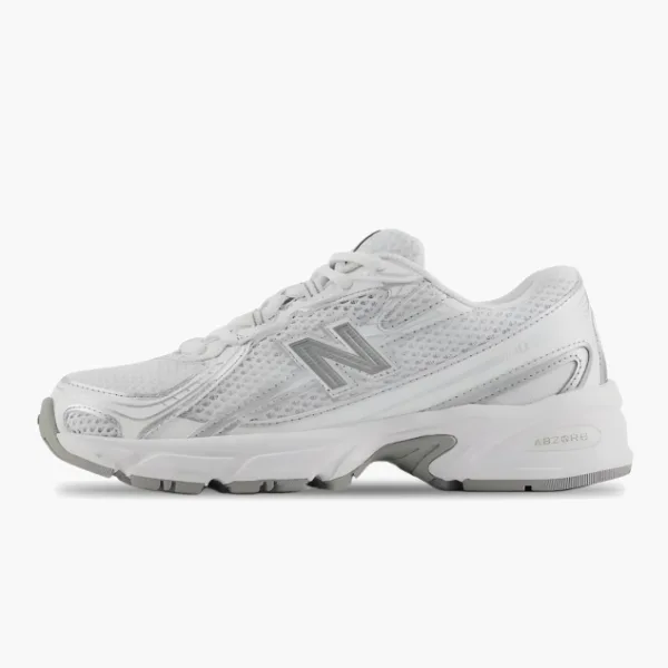 New Balance 740 Big Kid "White Silver Metallic"