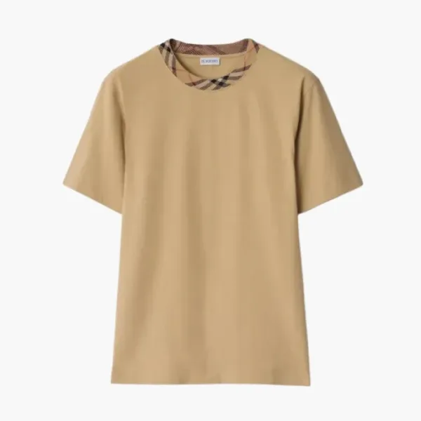 Burberry Designer Clothing T-shirt Linen