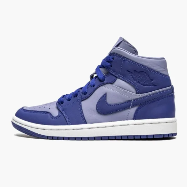 Air Jordan 1 Mid SE WMNS Iron Purple Deep Royal