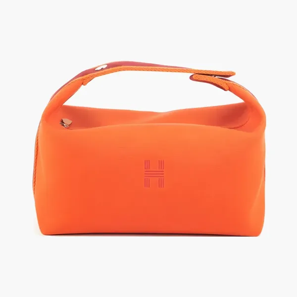 HERMES Bags Large Size Unisex Orange