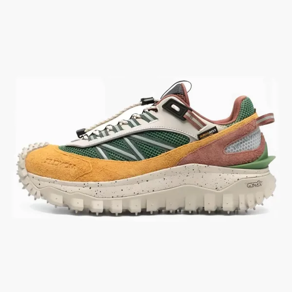 Moncler Trailgrip Suede Sneakers