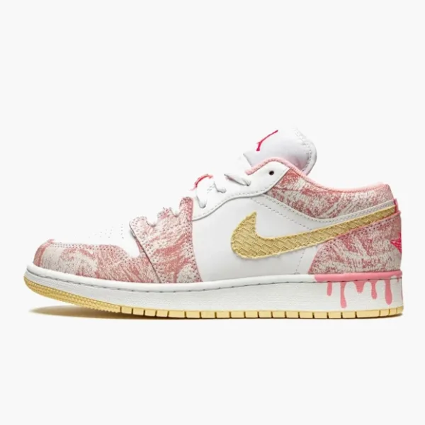 Air Jordan 1 Low GS Paint Drip