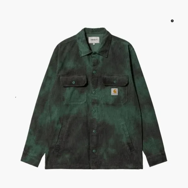 Carhartt WIP Tie-Dye Overshirt Green