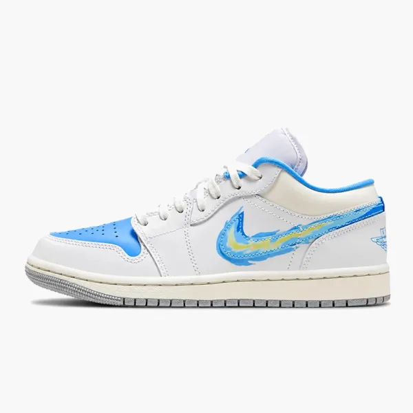 Air Jordan 1 Low SE White University Blue