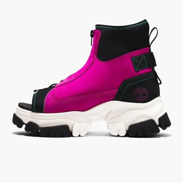 Timberland Adley Way Peep Toe Boot Sandals WMNS Very Berry