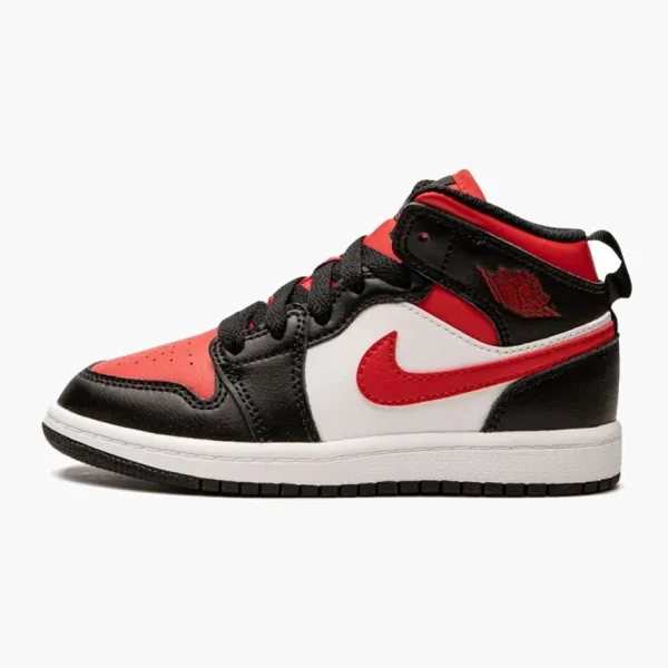 Air Jordan 1 Mid PS Black Fire Red