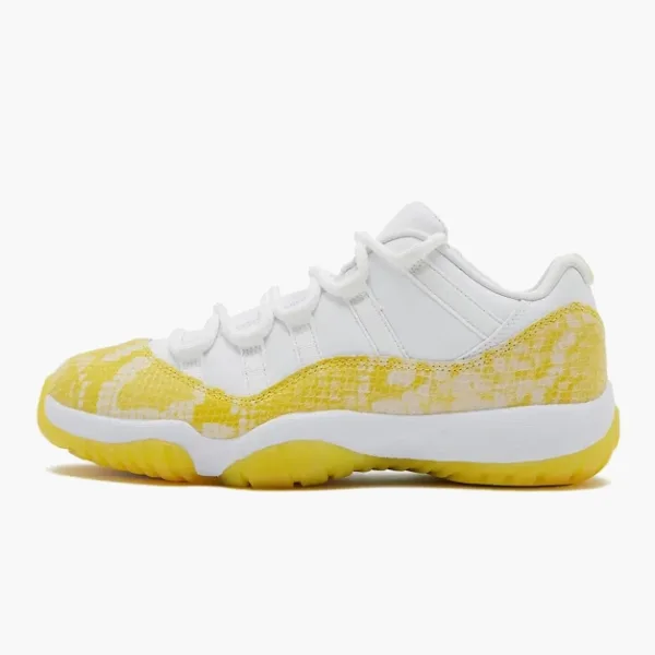 Jordan 11 Retro Low WMNS Yellow Snakeskin