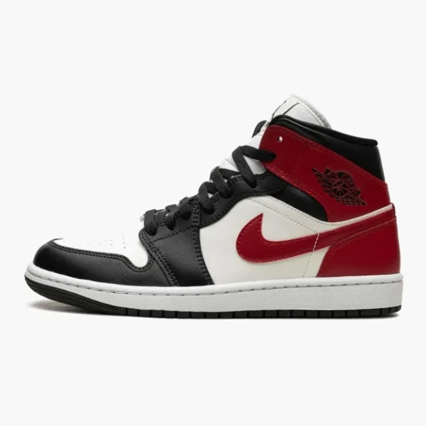 Air Jordan 1 Mid WMNS Black Toe