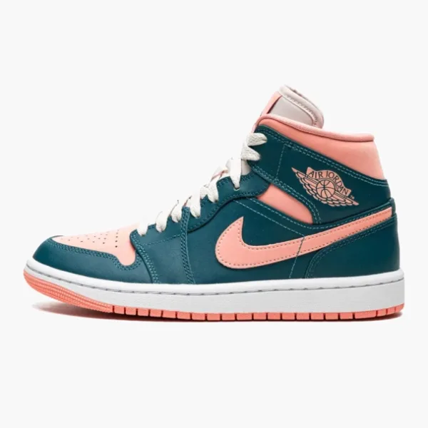 Air Jordan 1 Mid WMNS Dark Teal Green