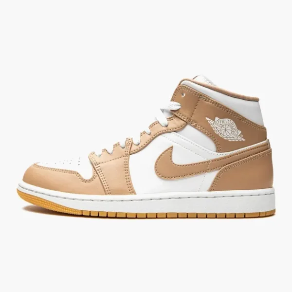Air Jordan 1 Mid Tan Gum