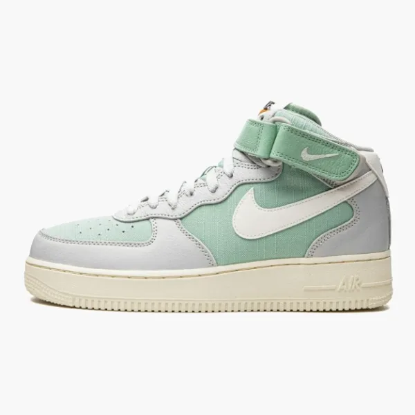 Air Force 1 Mid '07 LX Grey Fog Enamel Green