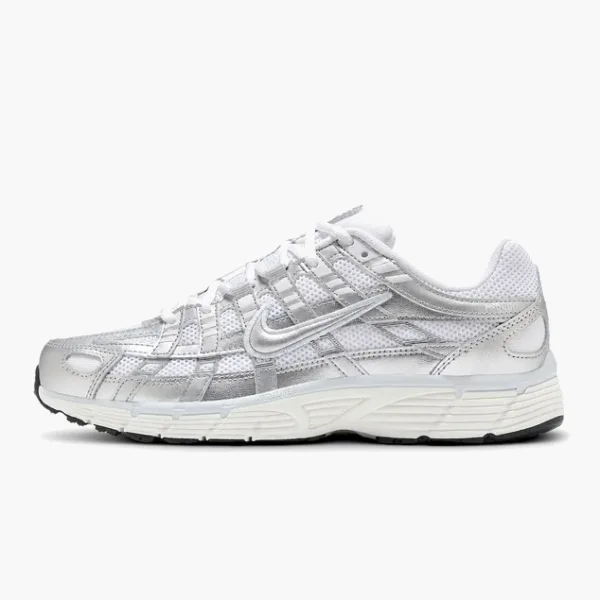 Nike Wmns P-6000 'White Metallic Silver'