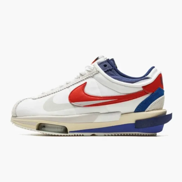 Nike Zoom Cortez SP Sacai White University Red Blue