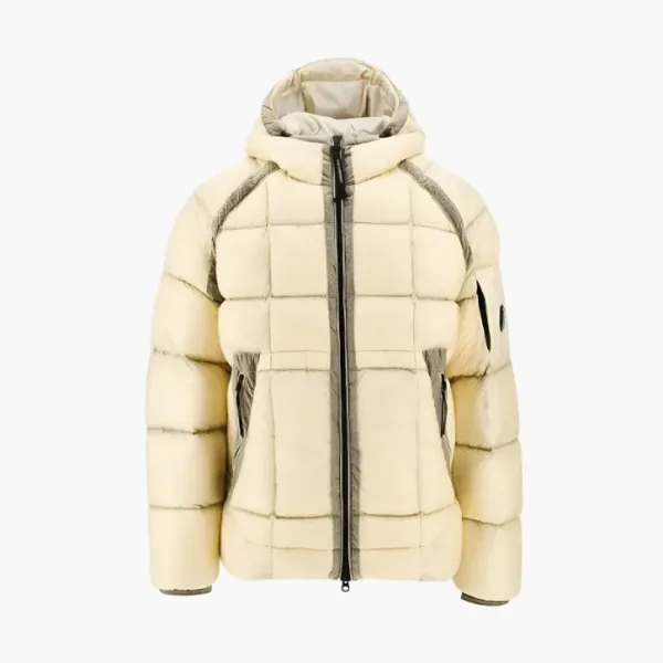 C.P. Company Men's Natural D. D. Shell Down Jacket Natural