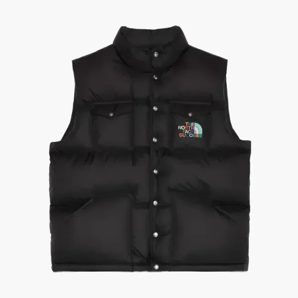 Gucci x The North Face Down Vest Black