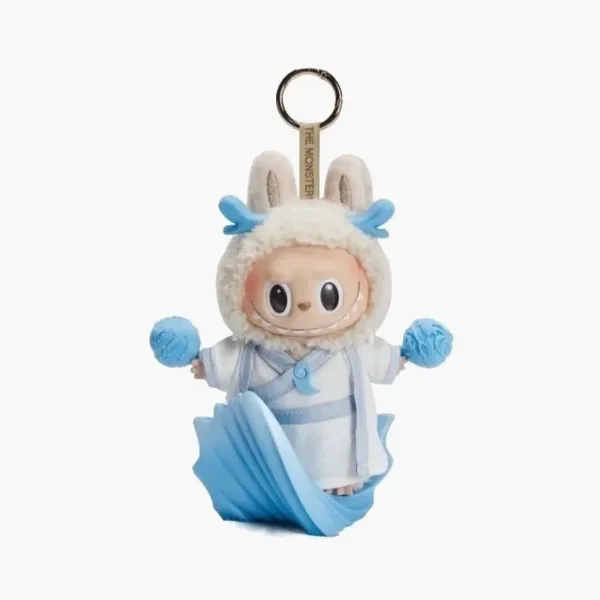 Pop Mart Labubu The Monsters Heart Macaron Soy Milk Vinyl Duoduo