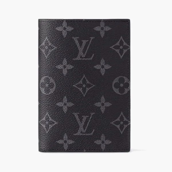 Louis Vuitton Passport Cover Monogram Eclipse