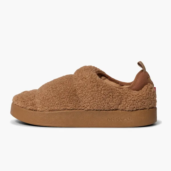 Adidas Puffylette Brown Fleece