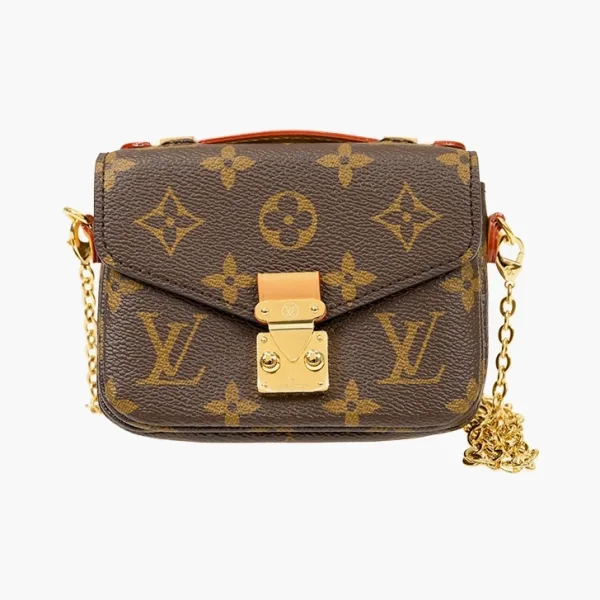 Louis Vuitton Micro Metis Shoulder Bag Brown