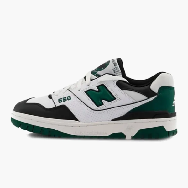 New Balance 550 White Green Black
