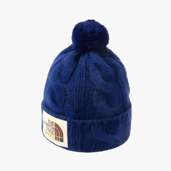 Gucci x The North Face Wool Hat Blue