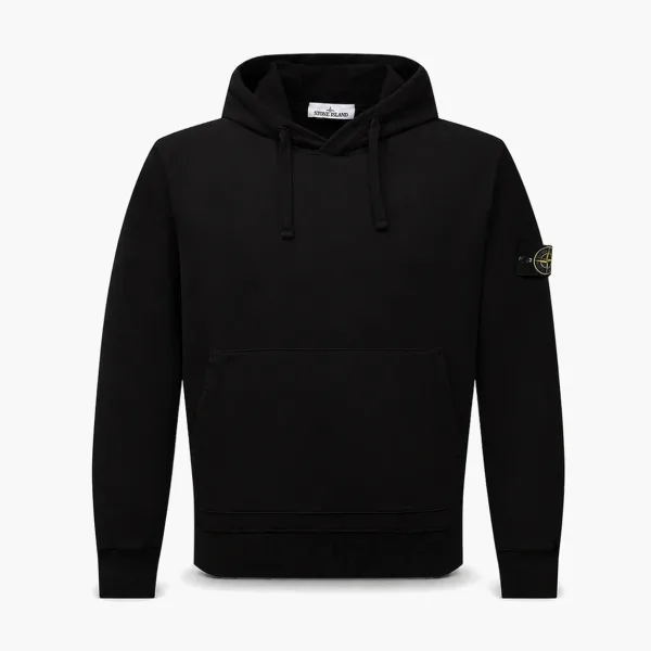 Stone Island Hoodie Sweatshirt Black
