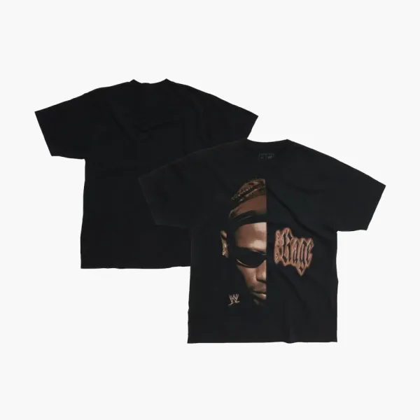Travis Scott Cactus Jack X Wwe Meet The Rage Merchandise Unisex T-Shirt Black