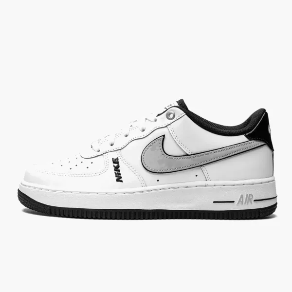 Air Force 1 LV8 GS Motocross White Grey Black