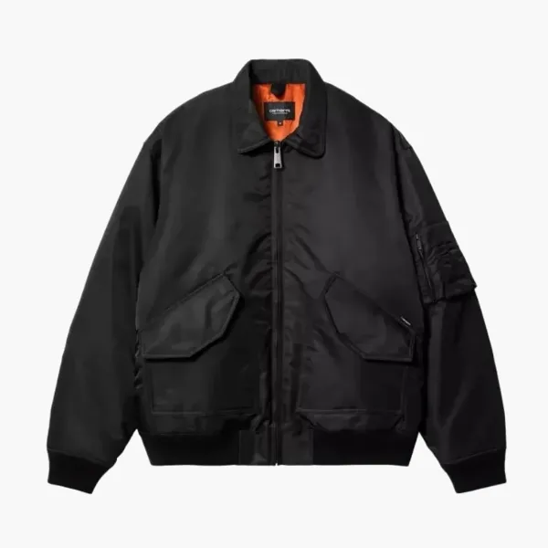 Carhartt WIP MA-1 Bomber Flight Jacket Black