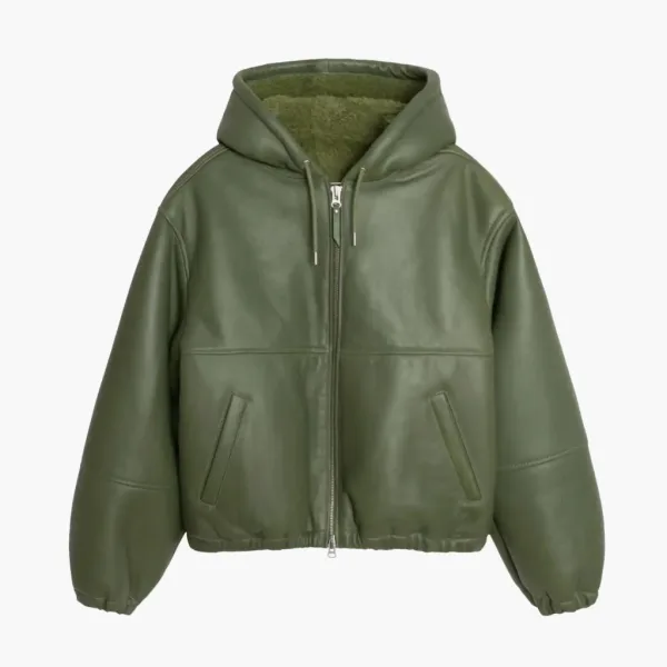 Stussy Shearling Work Jacket Green