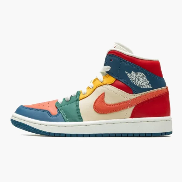 Air Jordan 1 Mid SE WMNS Multi-color
