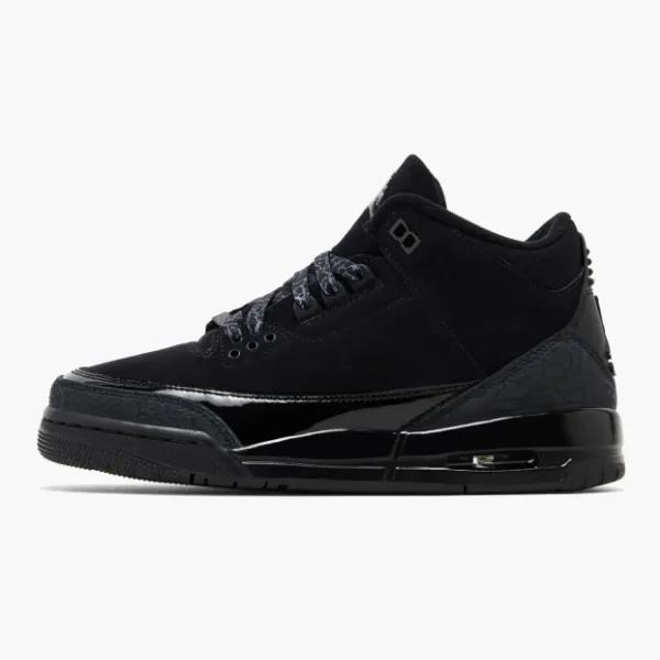 Air Jordan 3 Retro GS Black Cat 2025