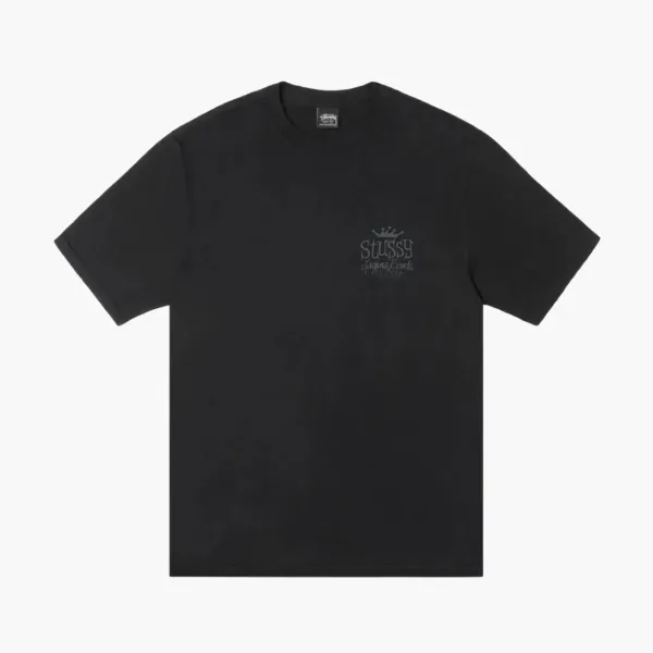 Stussy Beach House Tee Pigment Dyed Black
